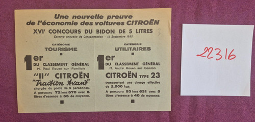 22316 citroen 11 - , /
