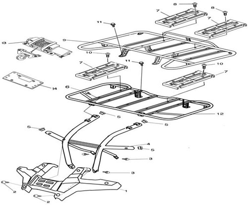 Plaques supports porte - , bagage