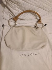 SAC A MAIN CUIR BEIGE CREME