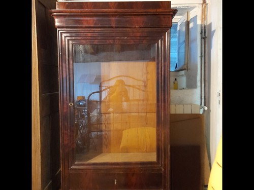 Meuble vitrine ancienne très - vitrine,