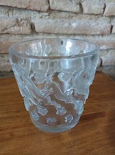 René Lalique Pressed Glass Grape Lava Model Jurançon Created In 1938