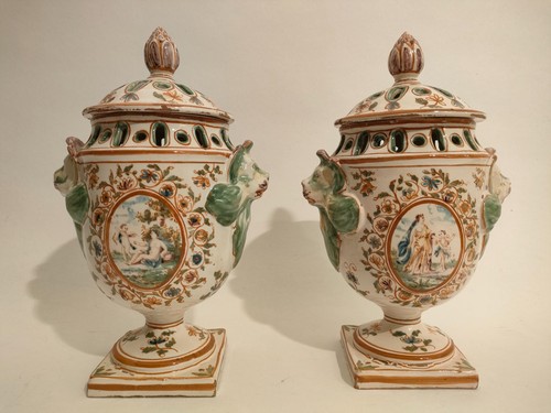 Superbe paire vases - paire,