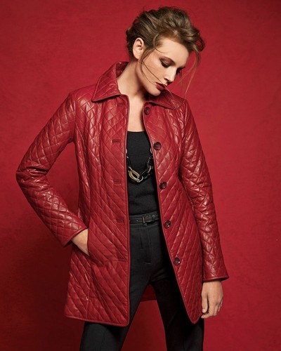 Manteau trench cuir - trench,