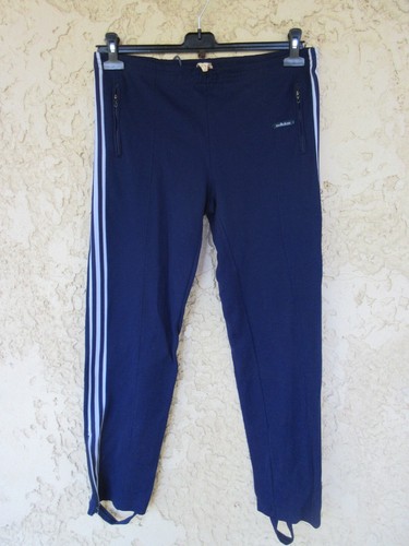Pantalon adidas vintage bleu - adidas,