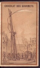 Chromo " Chocolat des gourmets