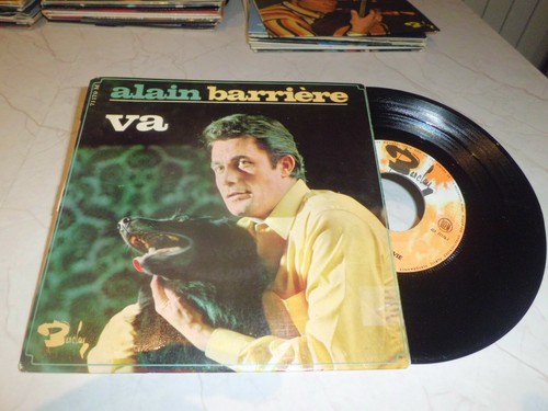 Vinyle 45t alain barriere - vinyle,