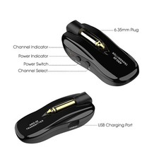  ARG-05 Wireless Guitar Audio Transmission System Transmitter Receiver