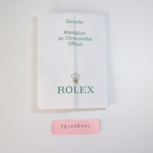 Rolex 79174 datejust paper - rolex,