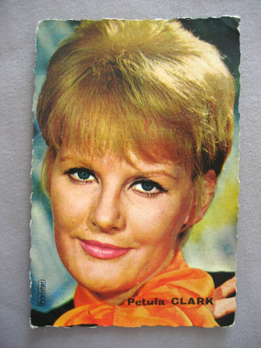 Carte photo petula clark 58 - photo,