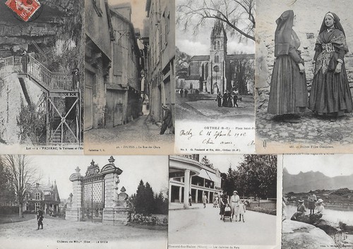 Lot cartes postales - lot,