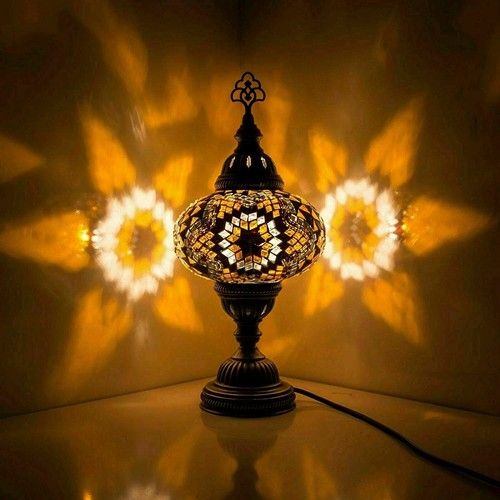 Lampe bureau mosaïque - de, en