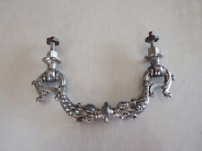 Antique Nickel Plated Metal Furniture/Drawer Handle