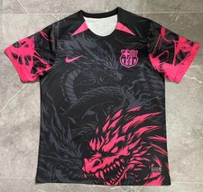 maillot fc barcelone nike spécial dragon numéro et flocage haut et bas au choix