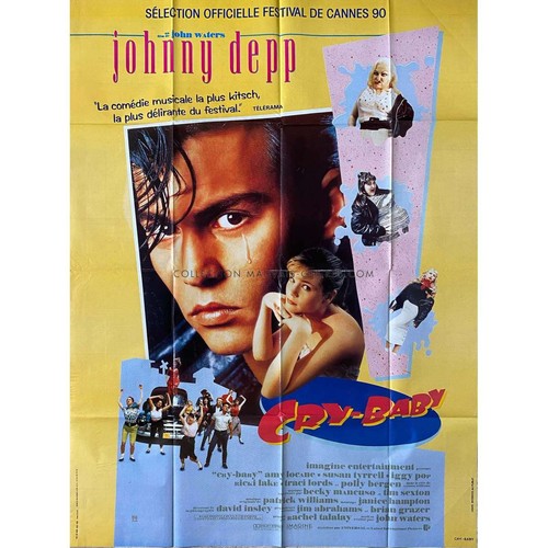Cry baby affiche cinéma - cry,