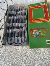Ancienne Guirlande Lumineuse 30 Ampoules Clignotantes  Dans Sa Boîte