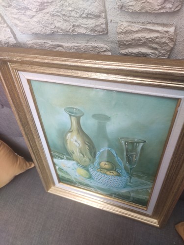 Ancien tableau huile sur - tableau,