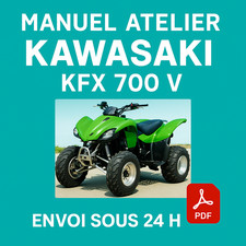 Manuel Atelier Kawasaki KFX