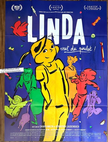 Affiche cinéma linda veut - cinéma, du