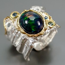 Bijoux 2 ct + bague opale