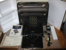 BOXED SNK NEO GEO AES NEO-0 CONSOLE VERY LOW SERIAL 46504 JAP WITH CERTIFICATE