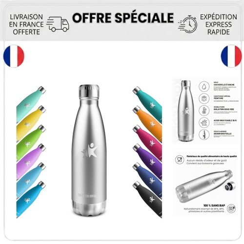 Gourde isotherme inox