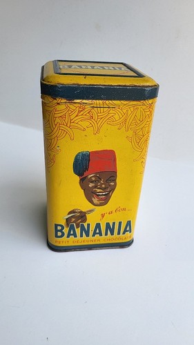 Boite publicitaire banania - publicitaire,