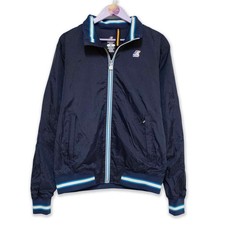 Veste K Way Bleue Foncée Avec