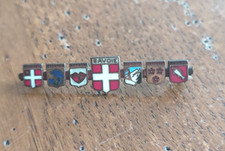 Old badge patches of arms