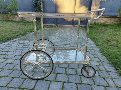 Chariot table roulante - table,
