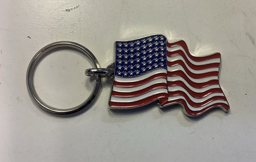 Porte cles drapeau usa - cles,