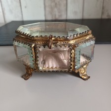 ancien coffret boite  a bijoux