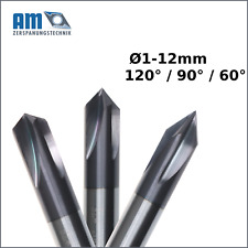 CARBURE Fraise À Chanfrein Fraise À Ébavurer TiAlN