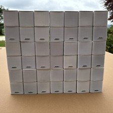 Bose Jewel Cube Speakers White Tested For Lifestyle 48, V35 Only One.