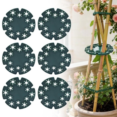 Support plante jardin bambou - jardin,
