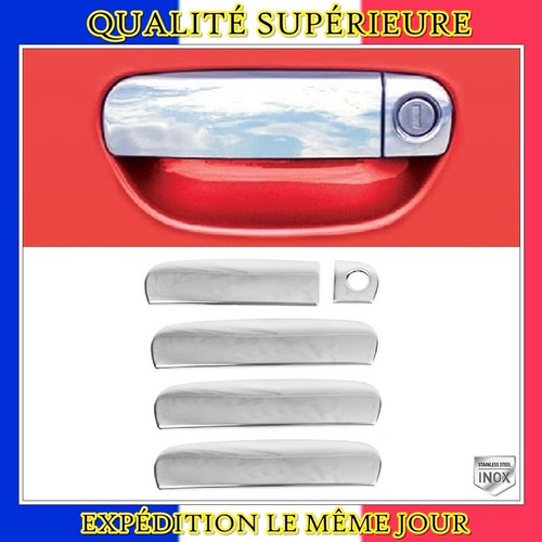 Chrome couvre poignees - chrome, porte