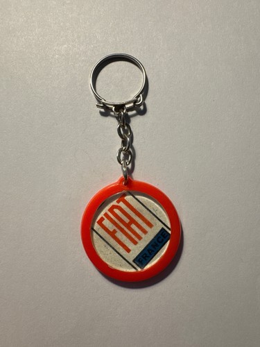 Porte clés vintage fiat - vintage,