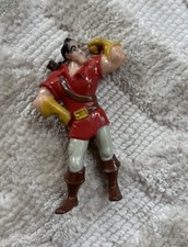 GASTON Disney Villain BEAUTY AND THE BEAST PVC TOY Playset Figure 3" FIGURINE