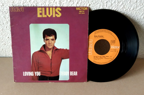 45t elvis presley loving - elvis, "