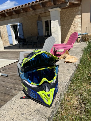 Casque moto cross - moto,