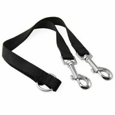 ✹Double Coupleur De Séparateur De Laisse Pour Chien Avec Clip Pour Collier  /
