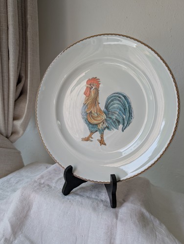 Assiette haviland limoges coq - assiette,