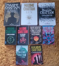 MAXIME CHATTAM - LOT DE 9