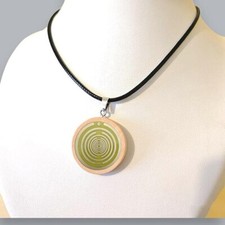 Pendentif énergétique LAKHOVSKY Ondes Scalaires en Bois Naturel