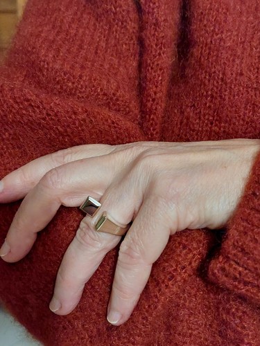 Bague hermès argent clou - hermès,