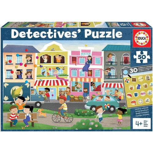 Puzzle éducatif ville - éducatif,