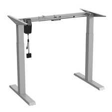 Bureau Electrique Réglable en Hauteur max 123cm 70 kg, Sans Plateau Ergo Office
