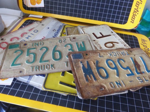 Lot plaques - lot,