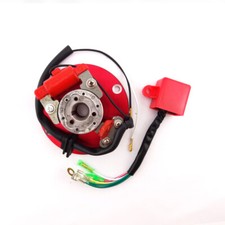 Rouge Magnéto Stator Rotor CDI Pour 110 125 140cc Lifan Pit Dirt Bike Motocross