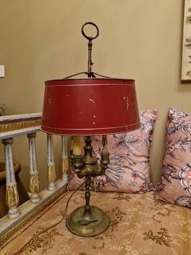 Ancienne lampe bouillotte - bouillotte, en