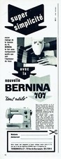 1968 Advertising 109 Advertising 109 Bernina 707 Thimmonier Sewing Machine